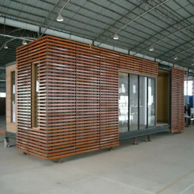 منزل حاوية مسبق الصنع ، منزل حاوية ، مخيم ومخيم تع...