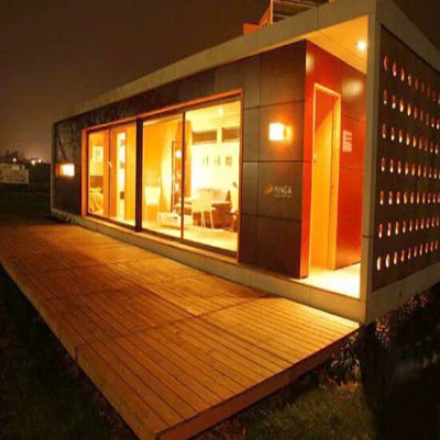 منزل حاوية مسبق الصنع ، منزل حاوية ، مخيم ومخيم تع...