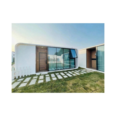 منزل جاهز للتمديد للمكتب ، كابينة تفاحة صغيرة ، فن...