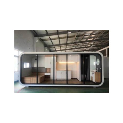 منزل جاهز للتمديد للمكتب ، كابينة تفاحة صغيرة ، فن...