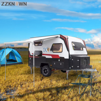 معايير الولايات المتحدة مقطورة تخييم للسفر مع حمام...