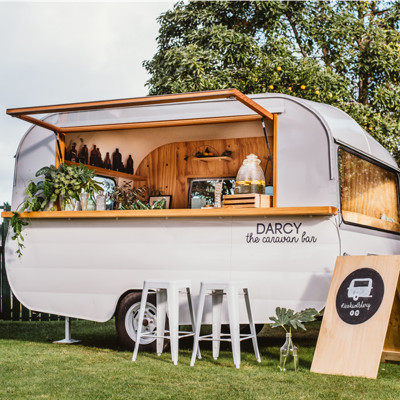 عربة كرفان كبيرة للمطبخ متنقلة مقطورة طعام شاحنة ف...