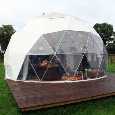 خيمة قبة جيومانتيك مضادة للماء للمنتجع ، 6 أمتار ،...