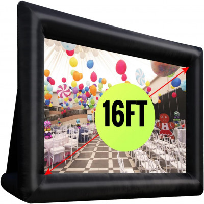 20/30 قدم ضخمة نفخ شاشة العرض تفجير شاشات السينما...