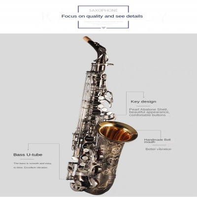 آلات موسيقية احترافية ألتو ساكسفون a- W010