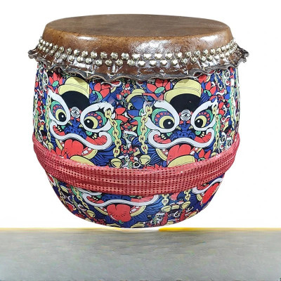 جلد الأسد الرقص للبالغين ، طبل 18 بوصة ، جاموس الم...