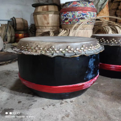 جلد الأسد الرقص للبالغين ، طبل 18 بوصة ، جاموس الم...