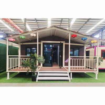 حاوية منزل فولاذية جاهزة للعيش ، غرفتي نوم ، 20 قد...