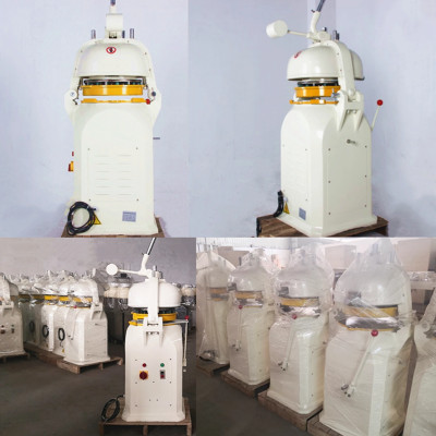 مخبز مستدير خبز كعكة بيتزا العجين مقسم مستدير التل...