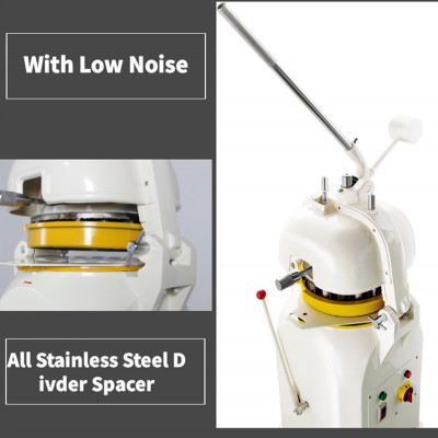 مخبز مستدير خبز كعكة بيتزا العجين مقسم مستدير التل...