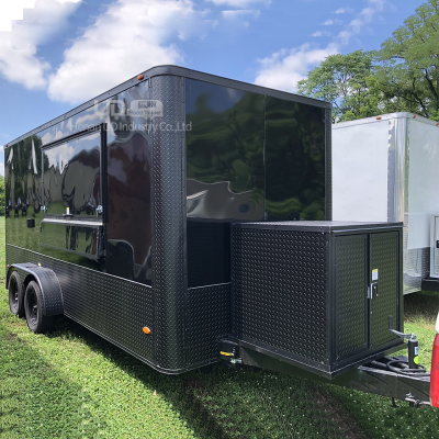 مهرجان مقطورة الطعام المطبخ المحمول تصميم جديد شاح...