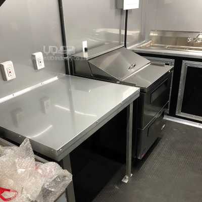 مهرجان مقطورة الطعام المطبخ المحمول تصميم جديد شاح...