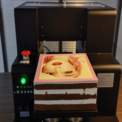 طابعة DTG وطابعة الطعام ، نمط جديد ، 2in 1 ، 6 ألو...