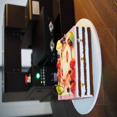 طابعة DTG وطابعة الطعام ، نمط جديد ، 2in 1 ، 6 ألو...