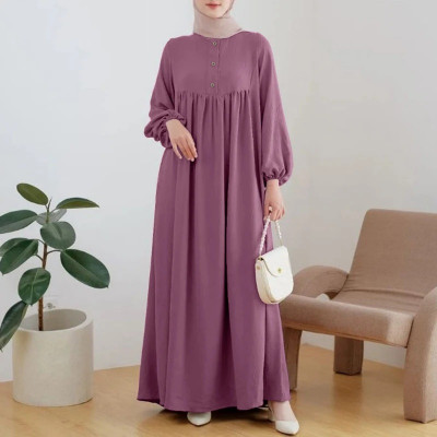 Islamic abaya dress for women, long, wide sleeves,...