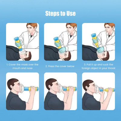 جهاز إنقاذ مضاد للاختناق للإسعافات الأولية للبالغي...