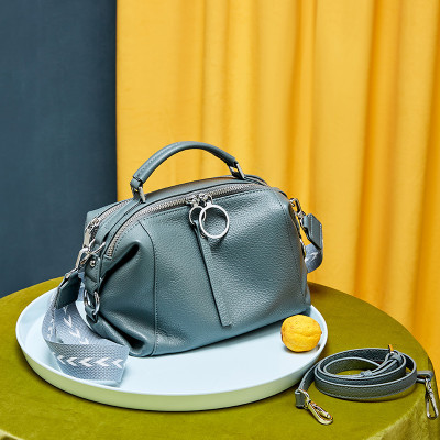 حقيبة يد نسائية من الجلد الطبيعي ، حقيبة حمل كاجوا...