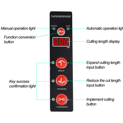 ZCUT-80 آلة قطع الشريط الأوتوماتيكية 8-80 مللي متر...