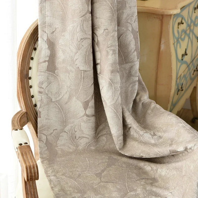 ستائر الشنيل الأمريكية الفاخرة المزخرفة ، زهرة داك...