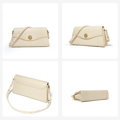 حقيبة كتف كلاسيكية للسيدات ، حقيبة يد بسيطة ، تحت...