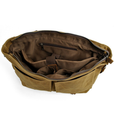 جديد المرأة حقيبة ساع الإناث قماش Vintage حقيبة كت...