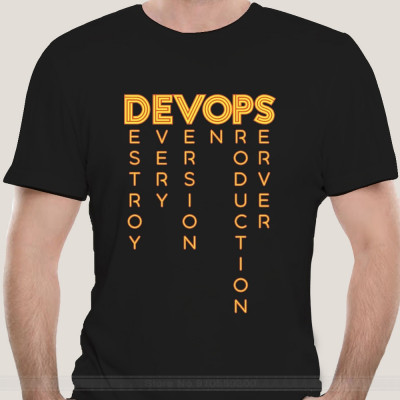 DEVOPS-التعقيم الحقيقي لـ DEVOPS ، تي شيرت devops...