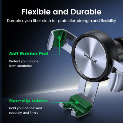Ugreen حامل هاتف السيارة للهاتف الذكي المحمول دعم...