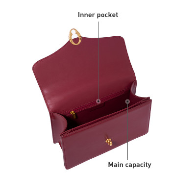 لا فيستين-حقيبة يد كلاسيكية للنساء ، سعة كبيرة ، ح...