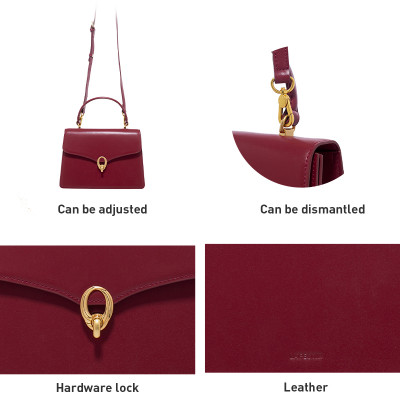 لا فيستين-حقيبة يد كلاسيكية للنساء ، سعة كبيرة ، ح...