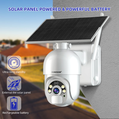 في الهواء الطلق HD 3MP 5MP 4G بطاقة SIM/واي فاي لو...