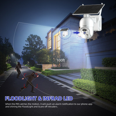 في الهواء الطلق HD 3MP 5MP 4G بطاقة SIM/واي فاي لو...