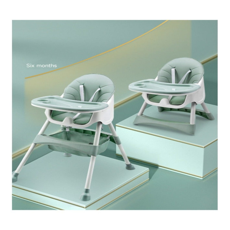 كرسي مرتفع للأطفال 4 في 1 ، مقعد معزز لكرسي تغذية...