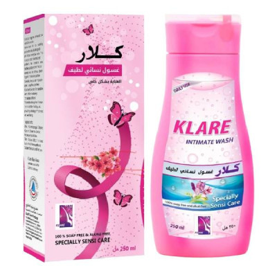 كلار غسول نسائي 250 مل بالبابونج