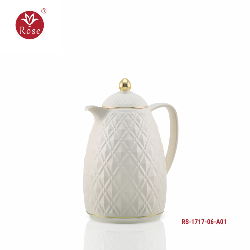 ترمس روز 1717 ابيض 0.6 لتر شاى