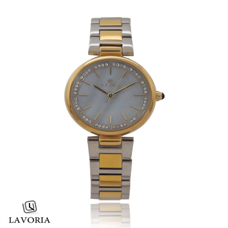 ساعة نسائيه عصريه ستيل من لافوريا L148001