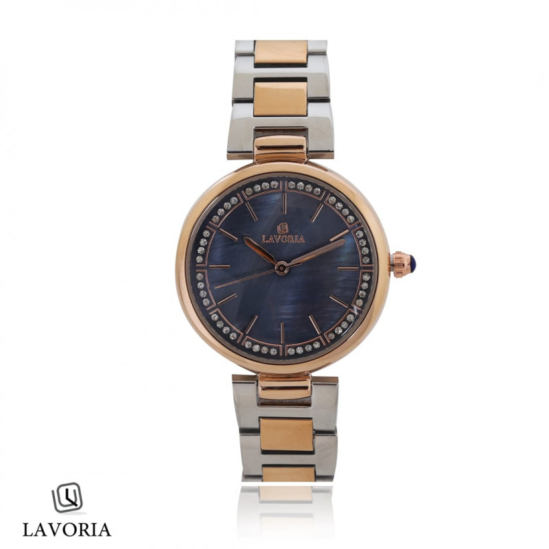 ساعة نسائيه عصريه ستيل من لافوريا L148003