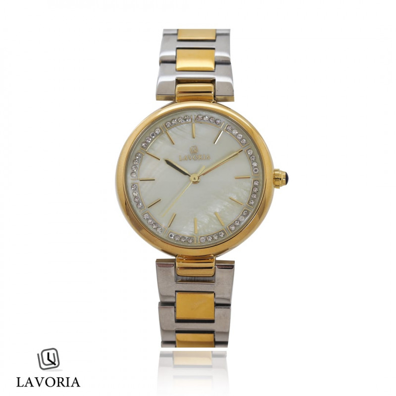 ساعة نسائيه عصريه ستيل من لافوريا L148007
