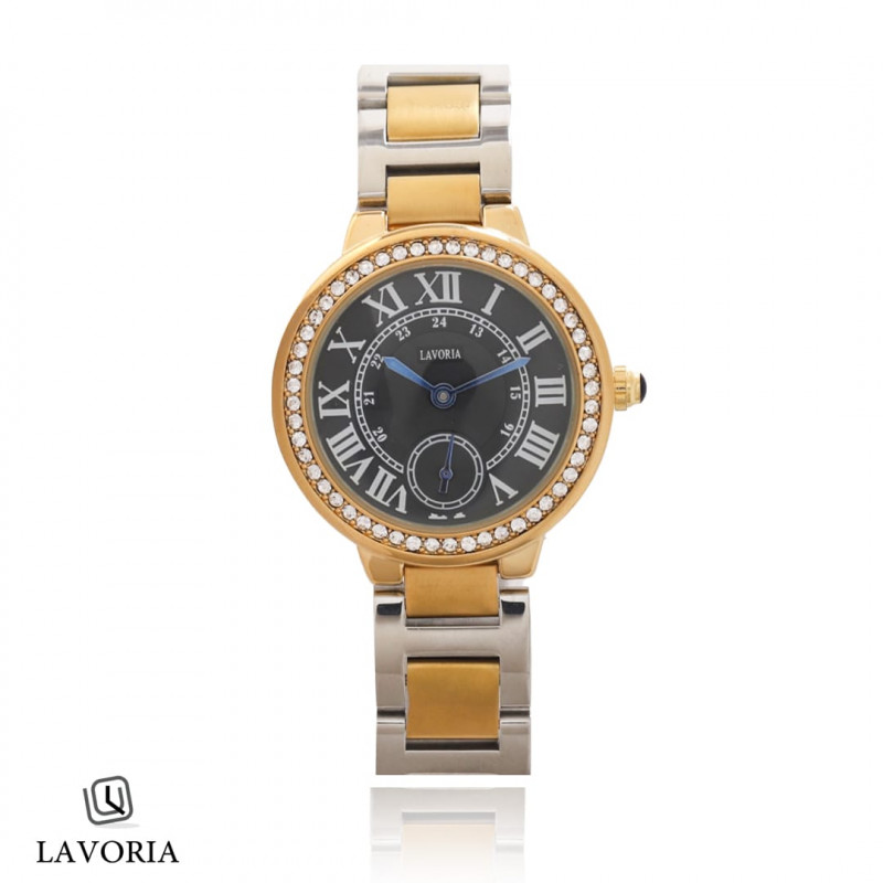 ساعة نسائيه عصريه ستيل من لافوريا L149001