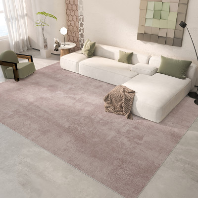Modern Minimalist Bedroom Decor Solid Color Carpet...