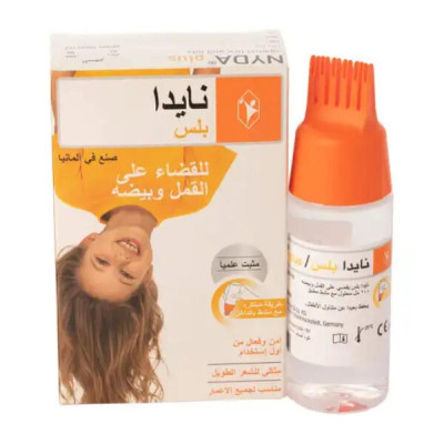 نايدا محلول للقمل 100 مل بلس للقضاء على القمل وبيضه v2