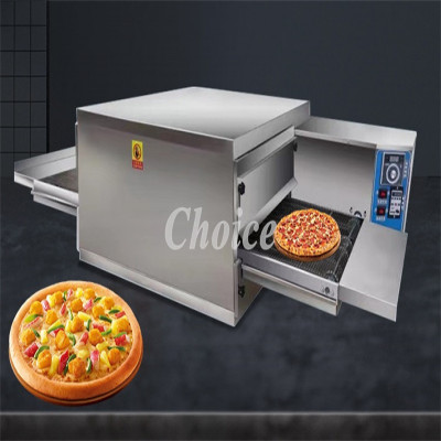 فرن بيتزا ناقل كهربائي/غاز تجاري 12 بوصة موقد بيتز...