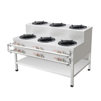 موقد غاز متعدد الموقد مع كوكتوبس غاز تحت الرف موقد...