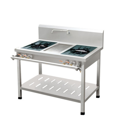 موقد غاز متعدد الموقد مع كوكتوبس غاز تحت الرف موقد...