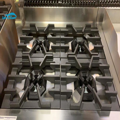 موقد غاز للمطاعم 4 و5 شعلات فرن كهربائي مع أفضل فر...