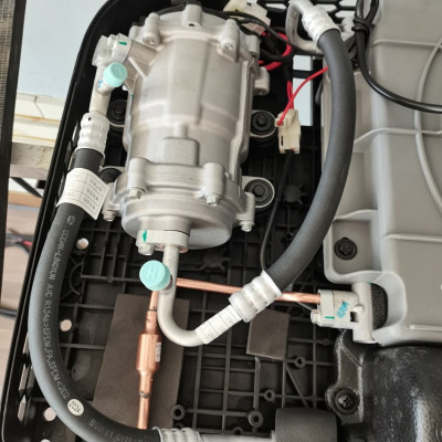 تكييف هواء كهربائي على السطح لعربة RV Camper ، سقف...