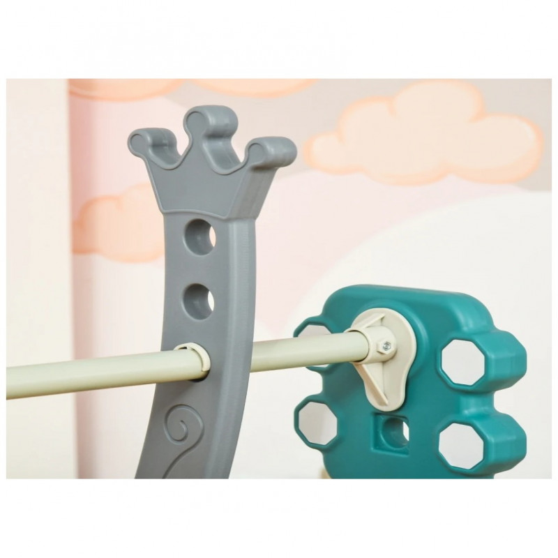 زحليقة مع مرجيحة كل شكل جيتار مع طوق كرة سلة 3*1 م...