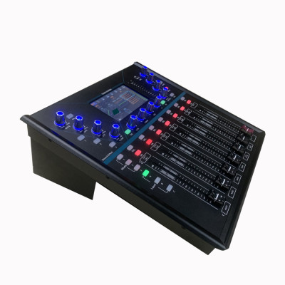 خلاط رقمي مباشر احترافي SenMicre X12 مزود بـ 12 قن...