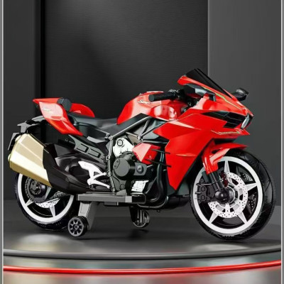 لعبة دراجة نارية كهربائية مضادة للانزلاق - سيارة ر...