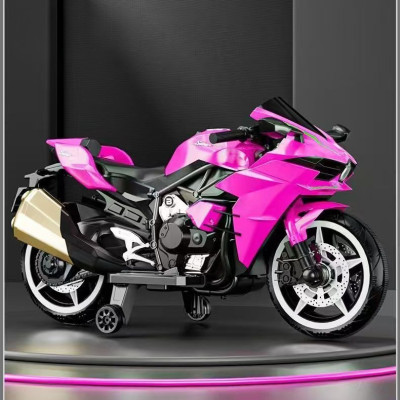 لعبة دراجة نارية كهربائية مضادة للانزلاق - سيارة ر...