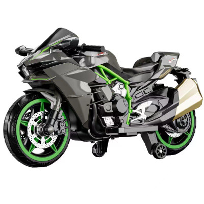 لعبة دراجة نارية كهربائية مضادة للانزلاق - سيارة ر...